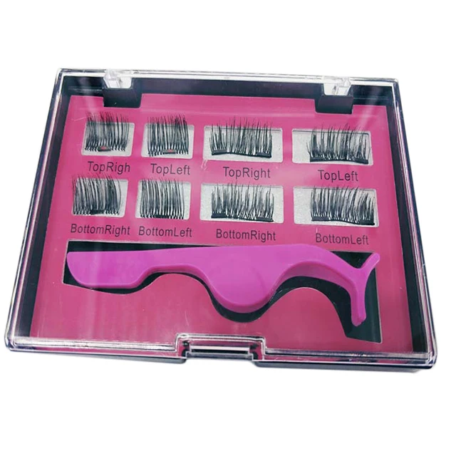 

Moxie Lash Natural Look Silly George False Box Applicator Magnetic Eyelash, Black