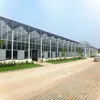 Large Area Multi Span Automatic Glass Green House For Agriculture Seed Breeding