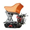 crawler type forest log transport tractor