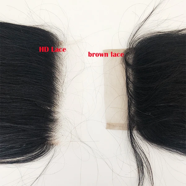 

Invisible HD Super Thin Swiss Lace Transparent Virgin Human Hair deep wave Closures Frontals cuticle aligned, N/a