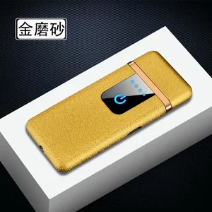 Image of Hot Popular Rechargeable Flameless Tesla Coil Lighter Double Safety Windproof Electric Cigarette Coil Lighter
