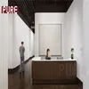Virtual interior rendering Simple decorative design Prairie-style