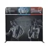 Latest fabric show display lightweight commercial popup booth display