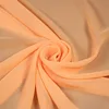 Hot selling soft and thin polyester moss crepe new design chiffon dyed fabric