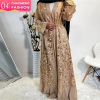 

1711#2019 New arrival islamic burqa designs image lace kimono wholesale ethnicclothing for women muslim dress dubaiabaya