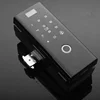 Smart Fingerprint Card Digital Knob Deadbolt Lock for Office Glass Door lock