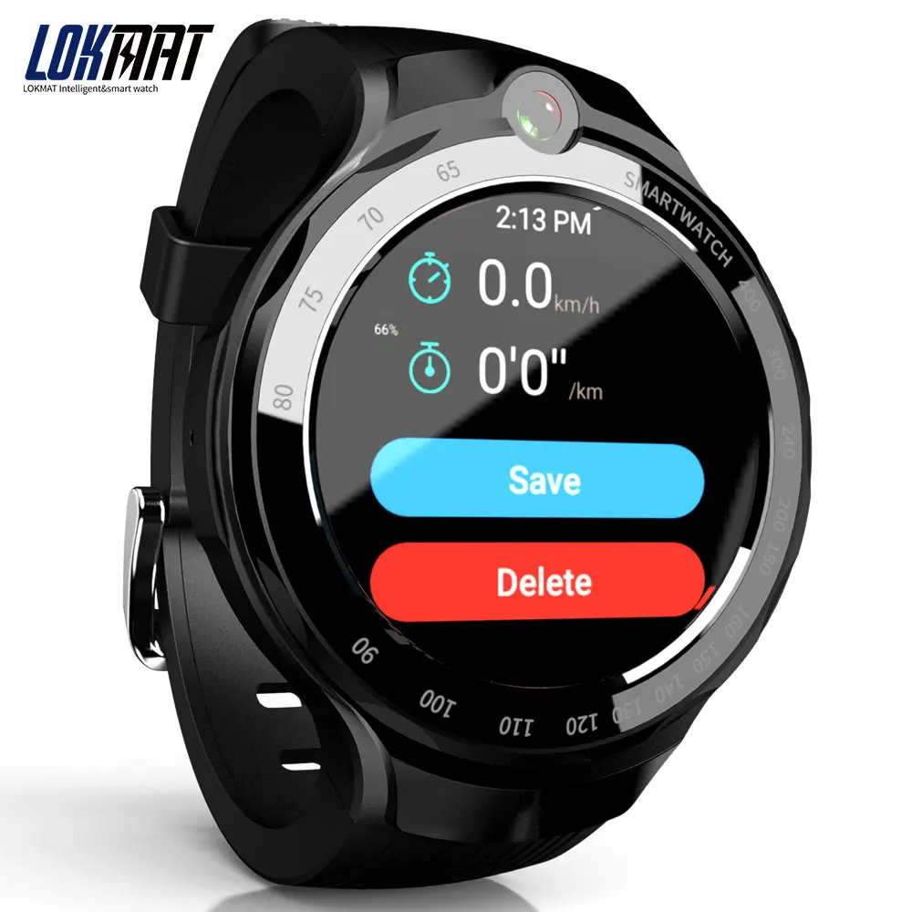 

LOKMAT Android Smart Watch Phone 2019 Touch Screen Heart Rate Tracker Multi-Sports Smartwatch With Call Answer