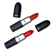 

MYG hot sale Classic black circular tube Makeup Lipstick Private Label Matte Long Lasting Lipstick