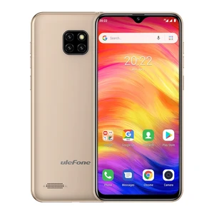 Ulefone Note 7 Mobile Phone, 1GB+16GB Triple Back Cameras Face Identification 6.1 inch Android 8.1 Network:3G(Gold)