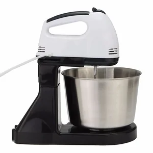 Image of Speeds Electric Egg Hand Held Beater Roasting Appliances Egg Mixer Kitchen Baking Tools Silver Home Decor Accessories