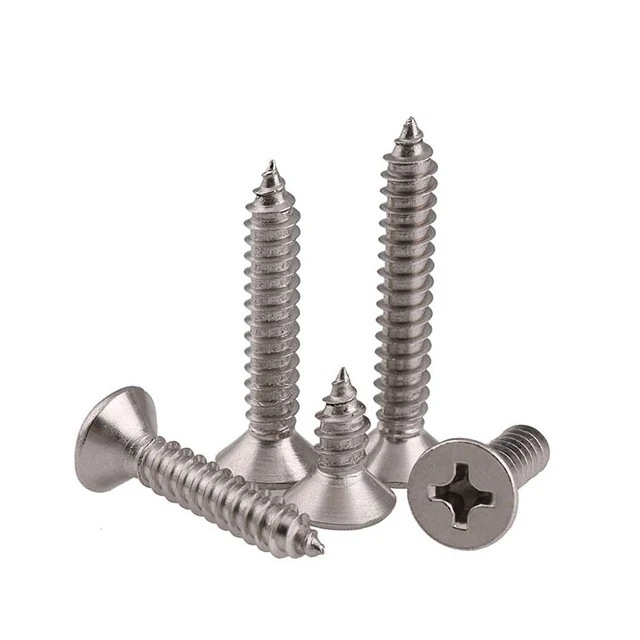 

304 stainless steel countersunk head \ flat head drilling screws \ self-tapping self-drilling \ dovetail screws m4.2m4.8/drywall