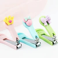 

New Products Beauty Tools Cartoon Stainless Steel Baby Manicure Scissors Toe Nail Clipper Cutter Set