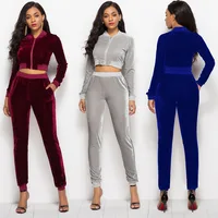 

Wholesale custom jogger blank sweat suits plain unisex