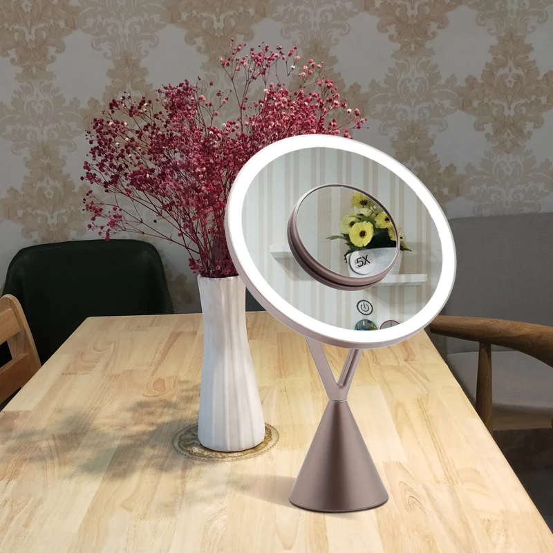 

original factory round shape vanity makeup mirror with led lights