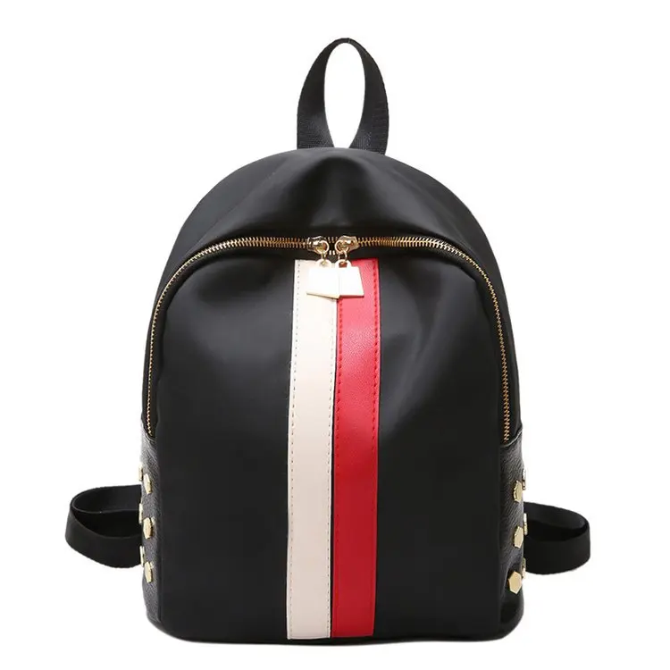 

Fashion girls bags for college wholesale backpack with rivet