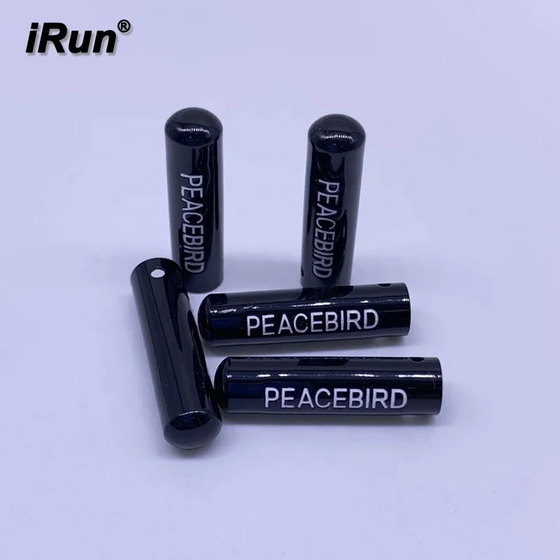

[2] iRun Fashionable New Products Engraved Logo Painting Shoelaces Aglets Metal Cord Tips Metal Tips Shoelace Tips