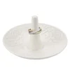 Porcelain Decorative Raised Heart Design Ceramic Ring Holder Jewelry Tray for home decor