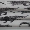 Beautiful 100% cotton woven crocodile style printed breathable plain poplin men's shirt pant fabric
