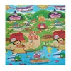 kids mats with borders puzzle mat with fence sprinkle and splash play mat