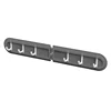 New Product Ideas Folding 6 Row Hooks For Wall Corner Sticky Key Holder Hook