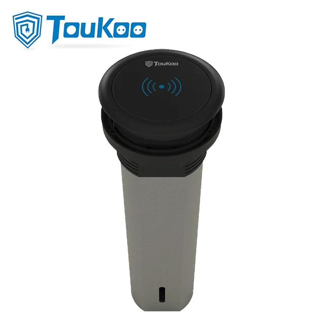 
Hidden german Wireless usb charger outlet electric multi pop up tabletop Desktop socket 