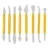Ready to ship 8pcs mud super light clay tools plastic polymer clay tools for DIY Art and craft tools