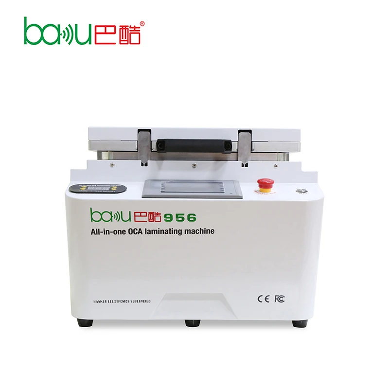 

BAKU latest 13 inch 5 in 1 small size factory BK-956 OCA film laminating and LCD refurbishing machine, White