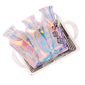 Image of Qingyang Customizable Rectangular laser colorful hot water bottle
