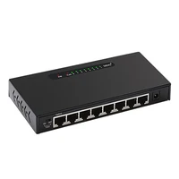 

10/100Mbps Fast Ethernet Switch Hub Lan Adapter Support VLAN Network Switch 8 Port