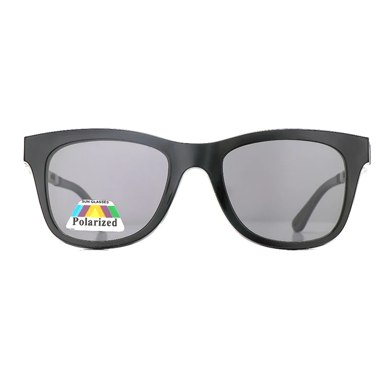 

Custom OEM China Sun Glasses Manufacturers Unisex Square Black Sunglasses, Frame : gold lens :smoke;clear