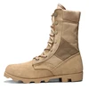High Quality Fashion Black Military Boots Unisex Half Boots