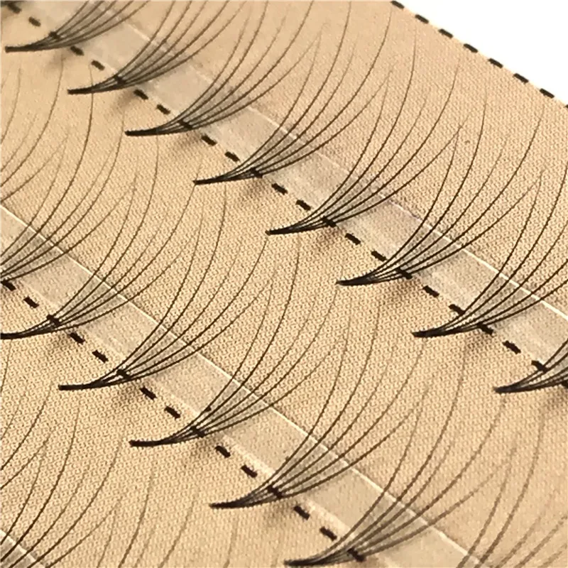 

0.07 pre fanned lash trays eyelash extension 5d premade volume, Natural black