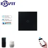 Tuya 1gang smart light switch Global control compatible with Amazon Alexa,Google home touch wifi switch