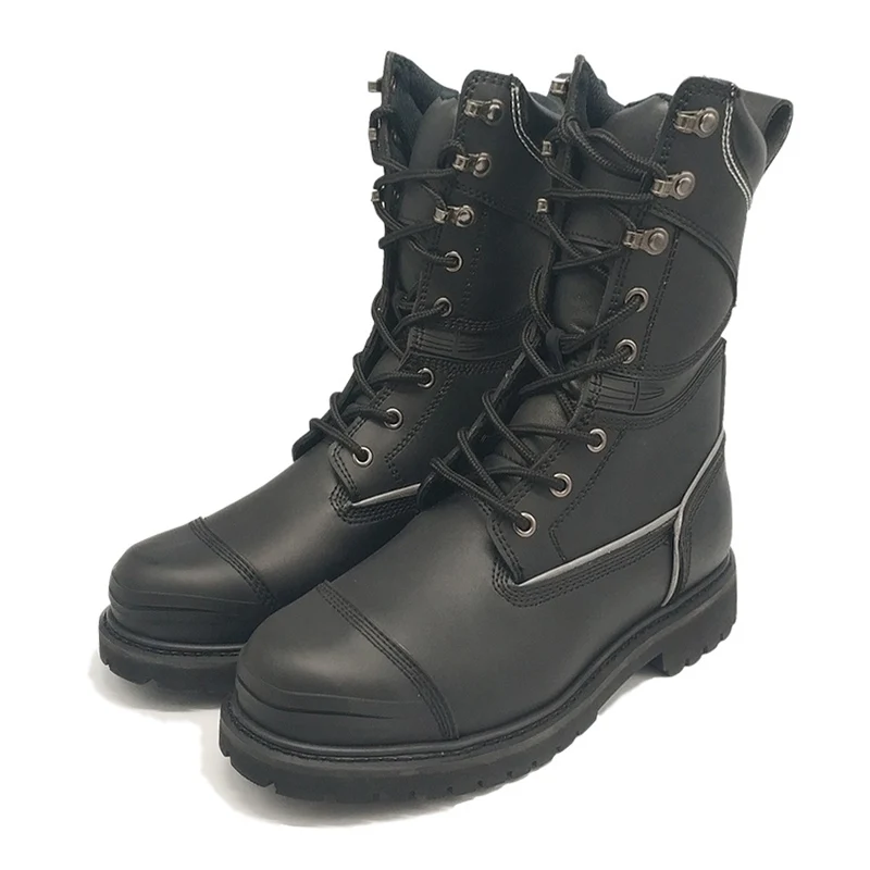 

Wholesale Industry Mining Work Safety Boots With Steel Toe Cap