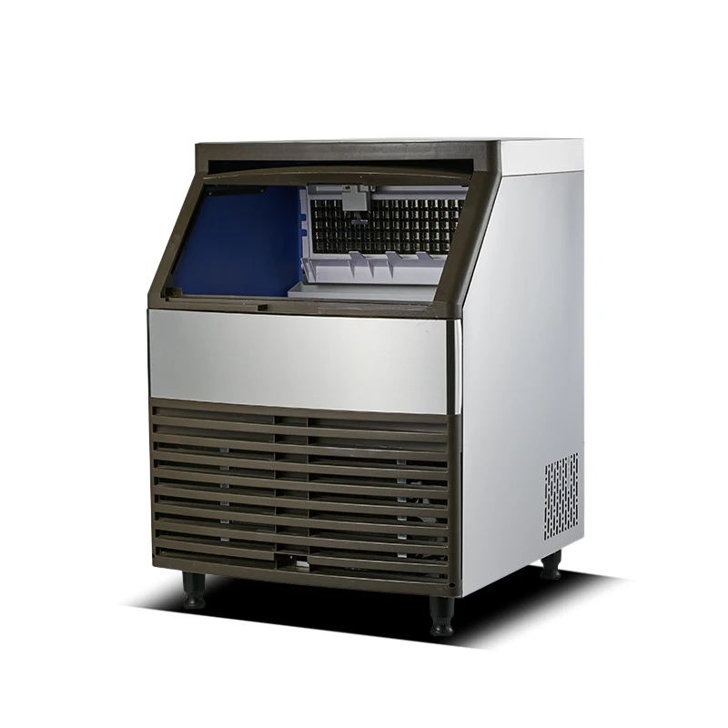 
BENCHU Commercial Ice Maker 200LBS/24H with 88LBS Storage Capacity Commercial Ice Machine for Bar Home Supermarket 