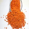 Factory supply! plastic orange color masterbatch for pp products!