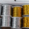 1.0MM Metallic Twisted Cord Non-Stretch Silver Metallic Cord Braided Trim For Ornaments Gold Silver Cord Tinsel String