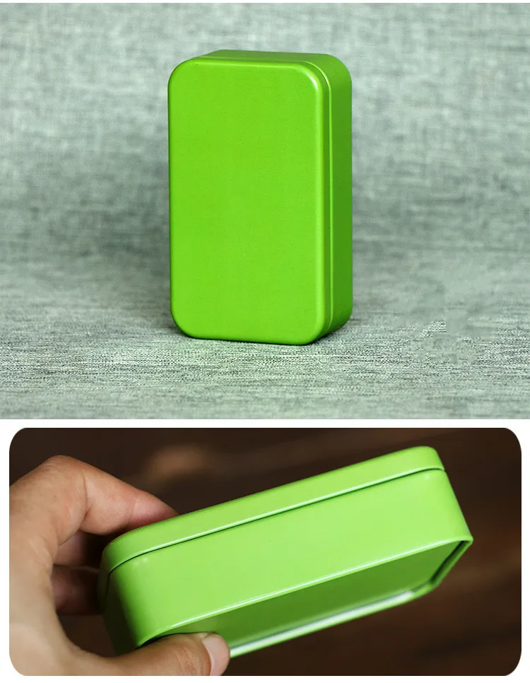 
small rectangle tin box jewelry packing box promotional gift box 