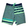 Summer new short men beach stripe microfiber softball shorts