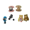 Metal zinc alloy badge type custom cartoon pokemon designs soft enamel lapel pins with rubber backing no minimum