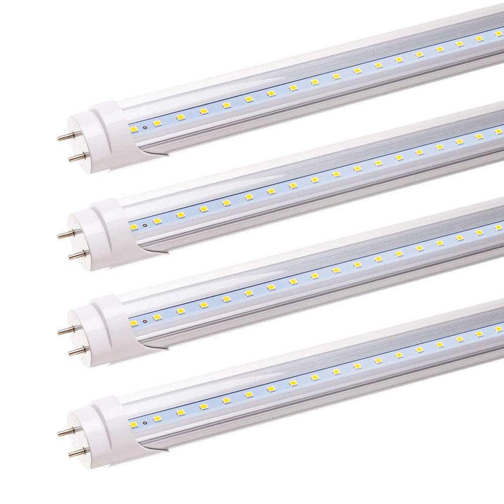 4FT T8 T10 LED Tube Light LED Light Bulbs Fluorescent Replacement Dual-End Power without ballast
