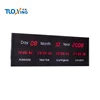 4 Groups LED Digital Multiple Time Zone Clock