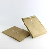custom paper kraft envelope with button and string closure