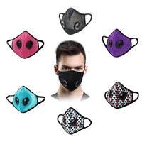 

washable custom air filter pm2.5 outdoor running sports mouth mask