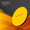 lemon yellow multi colors qi 10w wireless charging pad 7mm kc for korea