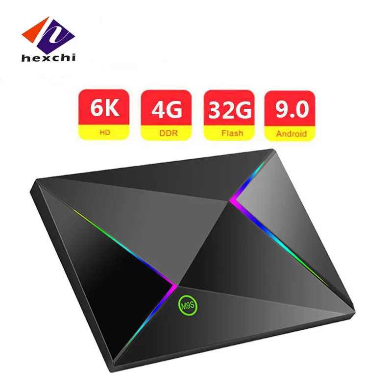 

android tv box with sim card slot M9S Z8 orginal factory cheapest price from hexchi fast delivery black color