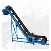 Corrugated Incline Small Stone Crusher Belt Conveyor with Hopper for Sale