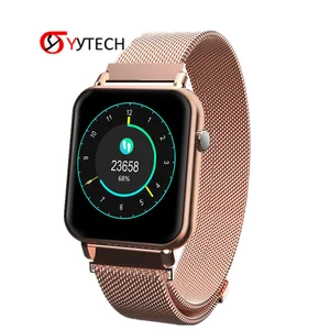 SYYTECH Y6 Pro Smartwatch Metal Strap