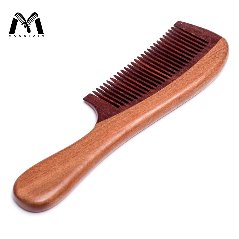 

Custom Wholesale Amodong wood Travel Disposable Wooden Hair Comb