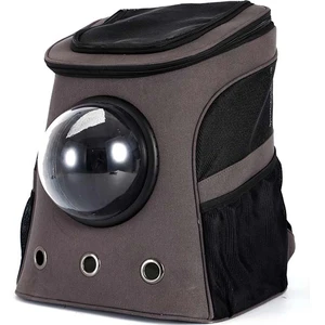 Astronaut Super Big Space Capsule Car Bike Bubble Breathable Breathable Carry Bag Carrier Pet Travel Backpack For Small Dog Cat